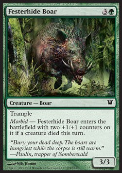 Festerhide Boar - Innistrad (Common) [ISD-179]