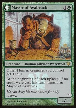Mayor of Avabruck / Howlpack Alpha - Prerelease Promos (Rare)