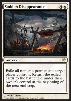 Sudden Disappearance - Dark Ascension (Rare) [DKA-23]