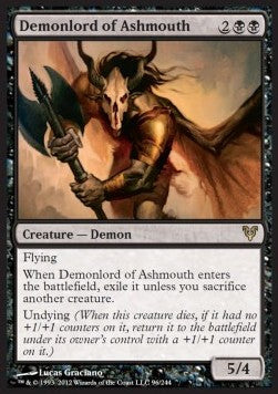 Demonlord of Ashmouth - Avacyn Restored (Rare) [AVR-96]