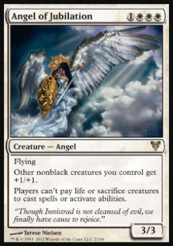 Angel of Jubilation - Avacyn Restored (Rare) [AVR-2]