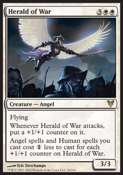 Herald of War - Avacyn Restored (Rare) [AVR-24]