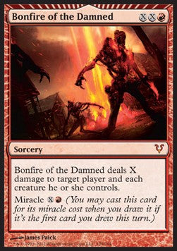 Bonfire of the Damned - Avacyn Restored (Mythic) [AVR-129]