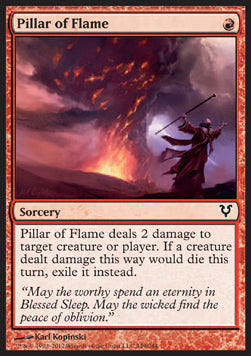 Pillar of Flame - Avacyn Restored (Common) [AVR-149]