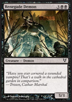 Renegade Demon - Avacyn Restored (Common) [AVR-118]