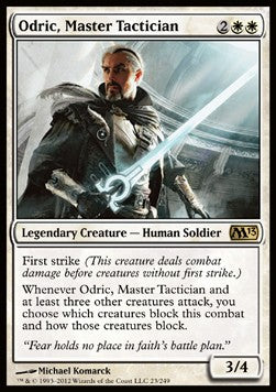 Odric, Master Tactician - Magic 2013 (Rare) [M13-23]
