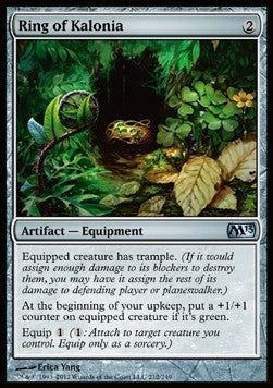 Ring of Kalonia - Magic 2013 (Uncommon) [M13-212]