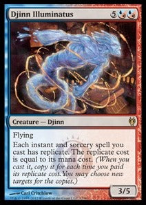 Djinn Illuminatus - Duel Decks: Izzet vs. Golgari (Rare) [DDJ-12]