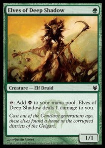 Elves of Deep Shadow⁣ - Duel Decks: Izzet vs. Golgari⁣ (Common)⁣ [47]