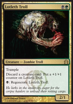 Lotleth Troll - Return to Ravnica (Rare) [RTR-177]