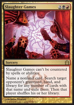 Slaughter Games - Return to Ravnica (Rare) [RTR-197]