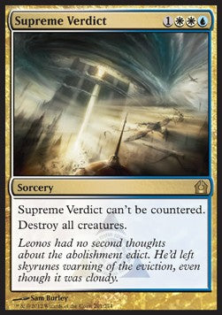 Supreme Verdict - Return to Ravnica (Rare) [RTR-201]