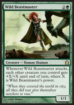 Wild Beastmaster - Return to Ravnica (Rare) [RTR-139]
