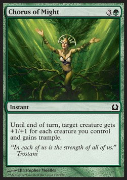 Chorus of Might - Return to Ravnica (Common) [RTR-119]