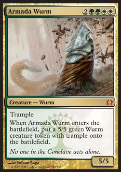 Armada Wurm - Return to Ravnica (Mythic) [RTR-143]