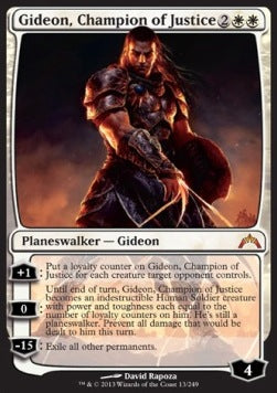 Gideon, Champion of Justice - Gatecrash (Mythic) [GTC-13]