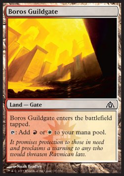 Boros Guildgate - Dragon's Maze (Common) [DGM-147]