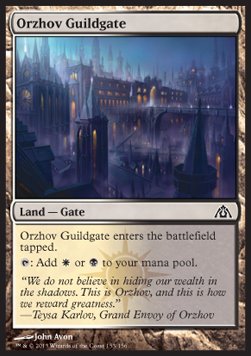 Orzhov Guildgate - Dragon's Maze (Common) [DGM-153]