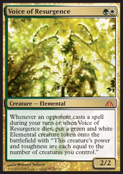 Voice of Resurgence - Dragon's Maze (Mythic) [DGM-114]