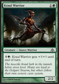 Kraul Warrior - Dragon's Maze (Common) [DGM-42]