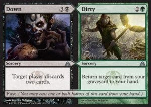 Down // Dirty - Dragon's Maze (Uncommon) [DGM-126]