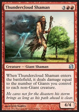 Thundercloud Shaman - Modern Masters (Uncommon) [MMA-135]
