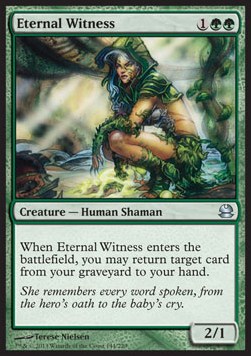 Eternal Witness - Modern Masters (Uncommon) [MMA-144]