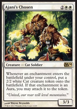 Ajani's Chosen - Magic 2014 (Rare) [M14-2]