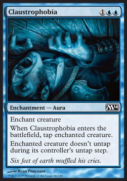 Claustrophobia - Magic 2014 (Common) [M14-46]