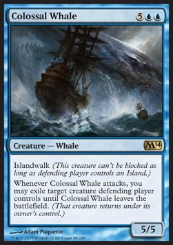Colossal Whale - Magic 2014 (Rare) [M14-48]