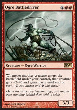 Ogre Battledriver - Magic 2014 (Rare) [M14-148]