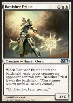 Banisher Priest - Magic 2014 (Uncommon) [M14-7]