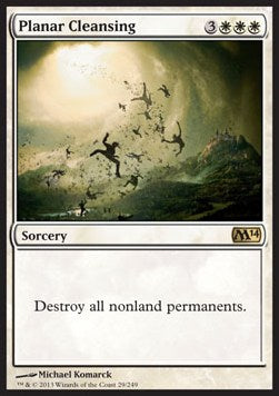 Planar Cleansing - Magic 2014 (Rare) [M14-29]