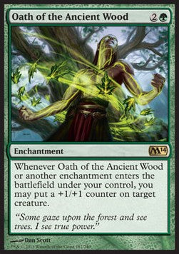 Oath of the Ancient Wood - Magic 2014 (Rare) [M14-187]