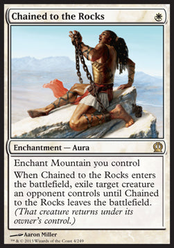 Chained to the Rocks - Theros (Rare) [THS-4]
