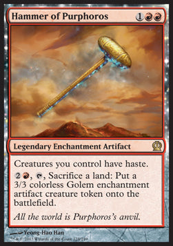 Hammer of Purphoros - Theros (Rare) [THS-124]