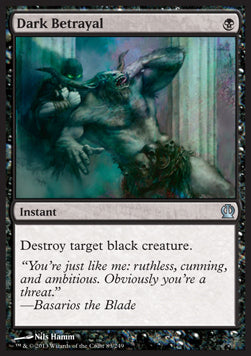 Dark Betrayal - Theros (Uncommon) [THS-83]