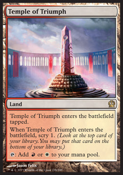 Temple of Triumph - Theros (Rare) [THS-228]