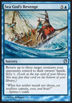 Sea God's Revenge - Theros (Uncommon) [THS-61]