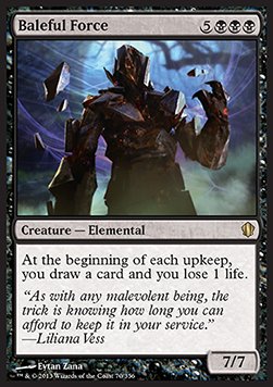 Baleful Force - Commander 2013 (Rare) [C13-70]