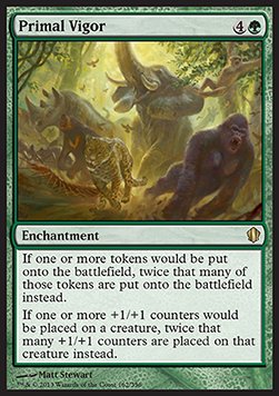 Primal Vigor - Commander 2013 (Rare) [C13-162]