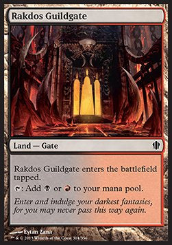 Rakdos Guildgate - Commander 2013 (Common) [C13-314]