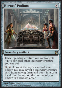 Heroes' Podium - Born of the Gods (Rare) [BNG-159]