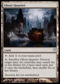 Ghost Quarter - Modern Event Deck 2014 (Uncommon) [MD1-26]