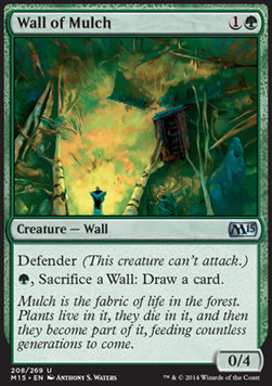 Wall of Mulch - Magic 2015 (Uncommon) [M15-208]