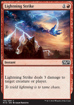 Lightning Strike - Magic 2015 (Common) [M15-155]