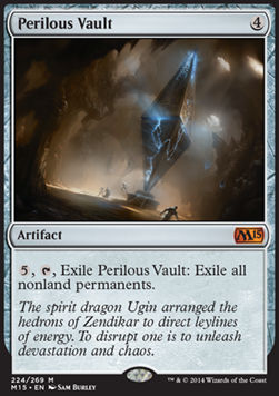 Perilous Vault - Magic 2015 (Mythic) [M15-224]