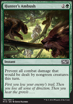 Hunter's Ambush - Magic 2015 (Common) [M15-180]
