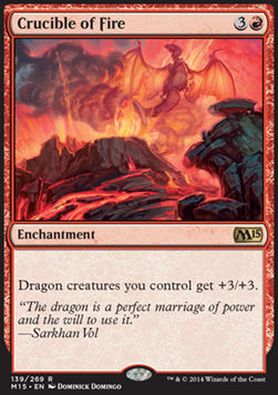 Crucible of Fire - Magic 2015 (Rare) [M15-139]