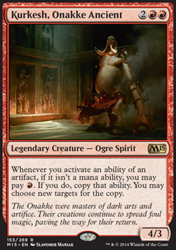 Kurkesh, Onakke Ancient - Magic 2015 (Rare) [M15-153]